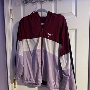 PINK windbreaker jacket